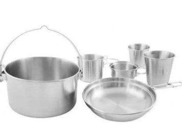 Набір посуду Tatonka Mini Set II, Silver (TAT 4145.000)