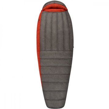 Жіночий спальний мішок Sea to Summit Flame FmIV - Women's Right Zip, Dark Grey/Paprika, Regular (STS AFM4-WR)