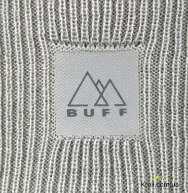 Шапка Buff Crossknit Beaney Solid Light Grey (BU 126483.933.10.00)