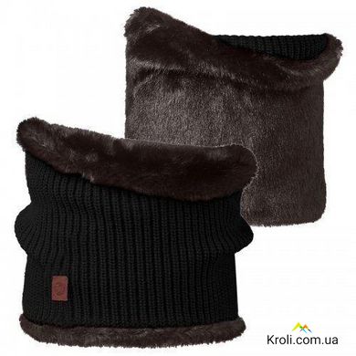 Шарф багатофункціональний Buff Knitted Neckwarmer Comfort Adalwolf, Black (BU 1883.999.10)