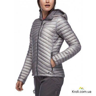 Куртка женская Black Diamond W Approach Down Hoody Purple Haze, М, Серый