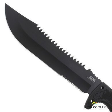 Мачете SOG Jungle Primitive, Black (SOG F03TN-CP)