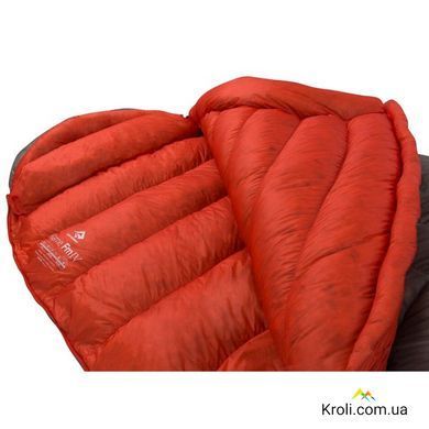 Спальний мішок Sea to Summit Flame FmIV (-10/-17&deg;C), 183 см - Right Zip, Dark Grey/Paprika от Sea to Summit (STS AFM4-WL)