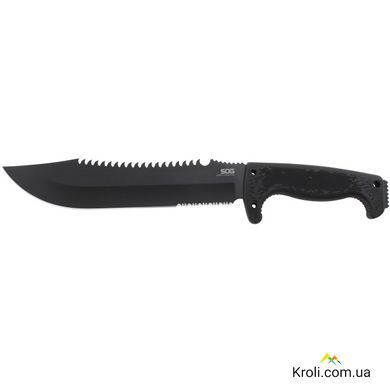 Мачете SOG Jungle Primitive, Black (SOG F03TN-CP)
