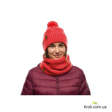 Шапка Buff Knitted & Polar Hat Raisa, Blossom Red (BU 120848.419.10.00)