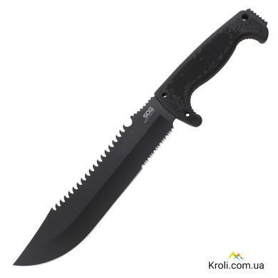 Мачете SOG Jungle Primitive, Black (SOG F03TN-CP)