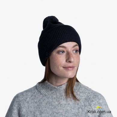 Тепла зимова шапка Buff Knitted Hat Tim Graphite (BU 126463.901.10.00)