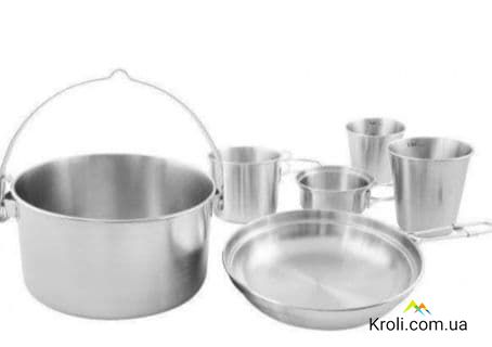 Набір посуду Tatonka Mini Set II, Silver (TAT 4145.000)