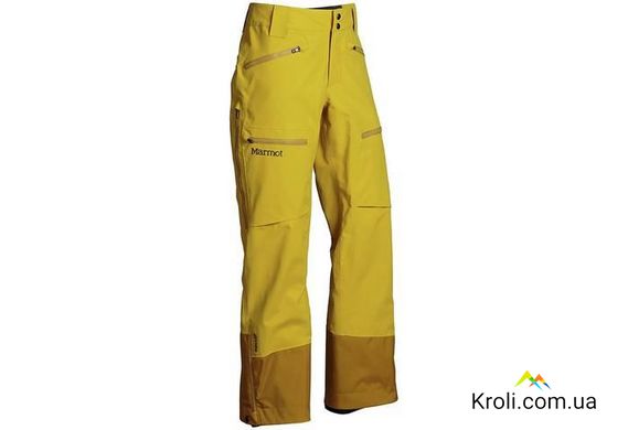 Горнолыжные штаны Marmot Men's Freerider Pant (30680) XL, Yellow Vapor (9149)