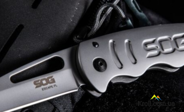 Розкладний ніж SOG Escape FL, Carbon/Graphite ( SOG 14-52-01-57)