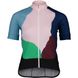 Джерсі жіноче POC W's Essential Road Print jersey, Color Splashes Multi Opal / Basalt, L (PC 532948369LRG1)