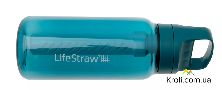Бутылка-фильтр для воды LifeStraw Go Filter Bottle, 1л, Laguna Teal (LSW LGV41LTLWW)