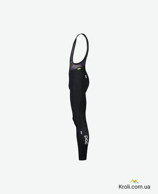 Велоштани чоловічі з лямками POC Thermal VPDs Bib Tights, Uranium Black, L (PC 581481002LRG1)