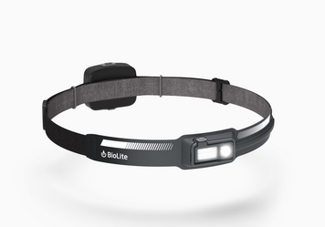Ліхтар налобний BioLite Dash 450 Rechargeable HeadLamp, Grey (BLT HPA0411)