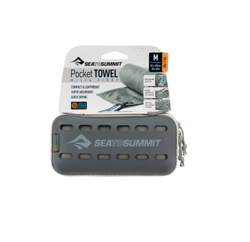 Рушник Sea To Summit Pocket Towel M Grey (STS APOCTMGY)
