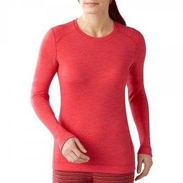 Термофутболка женская Smartwool NTS Mid 250 Crew Hibiscus Heather, р.S (SW SS224.488-S)