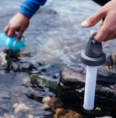 Пляшка-фільтр для води LifeStraw Go Filter Bottle, 650 мл, Laguna Teal (LSW LGV422TLWW)