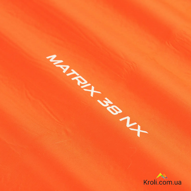 Самонадувающийся коврик Pinguin Matrix NX, 198x62x3.8см, Orange (PNG 709322)