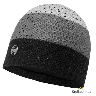 Шапка Buff Knitted & Polar Hat Lia Chic Black/Grey Vigore