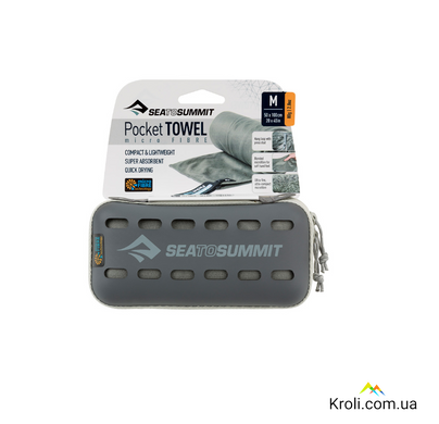Рушник Sea To Summit Pocket Towel M Grey (STS APOCTMGY)