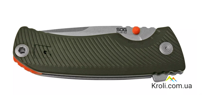 Ніж складаний SOG Tellus FLK, Olive Drab (SOG 14-06-01-43)