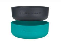 Набор посуды Sea To Summit DeltaLight Bowl Set, Pacific Blue/Charcoal, S (STS AKI2008--05042102)