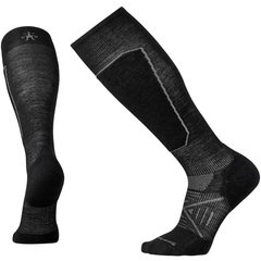 Термошкарпетки Smartwool Men's PhD Ski Light Elite Socks XL, Чорний з сірим