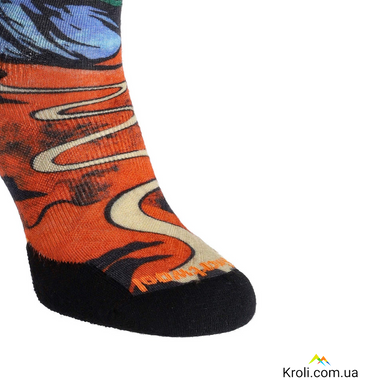 Шкарпетки чоловічі Smartwool Trail Run Targeted Cushion Singletrack Print, Orange Rust, 46-49 (XL) (SW SW002267.117-XL)