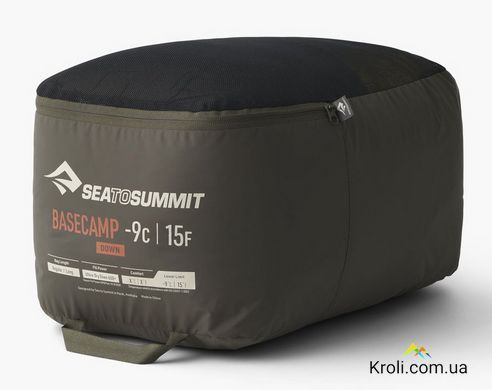 Спальный мешок Sea to Summit Basecamp -9C/15F Long, Bombay Brown (STS ASL041091-210302)