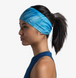 Повязка на голову Buff Coolnet UV+ Tapered Headband, Pixeline Turquoise (BU 125652.789.10.00)