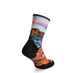 Шкарпетки чоловічі Smartwool Trail Run Targeted Cushion Singletrack Print, Orange Rust, 46-49 (XL) (SW SW002267.117-XL)