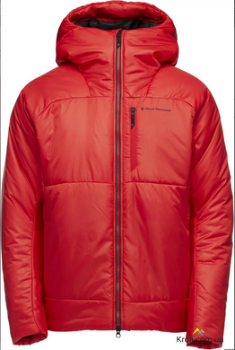 Чоловіча зимова куртка Black Diamond Belay Parka, S, Hyper Red (BD 746100.6002-S)