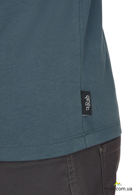 Футболка чоловіча Rab Stance Alpine Peak, Orion Blue, S (RB QCC-03-ORB-SML)