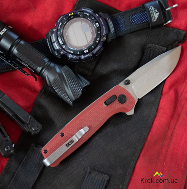 Складной нож SOG Terminus XR G10 (Crimson (box)) (SOG TM1023-BX)