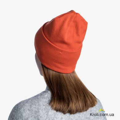 Тепла зимова шапка Buff Knitted Hat Niels Tangerine (BU 126457.202.10.00)