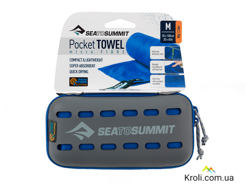 Рушник Sea To Summit Pocket Towel M Cobalt (STS APOCTMC)