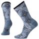 Шкарпетки жіночі Smartwool Pompeii Pebble Crew Blue Steel Heather, M (SW 10415.473-M)