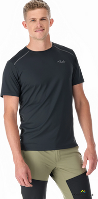 Футболка мужская Rab Force Tee, Beluga, M (RB QBL-05-BEL-MED)