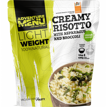 Сливочное ризотто со спаржей и брокколи Adventure Menu Creamy risotto with asparagus and broccoli 186 г (AM 307)