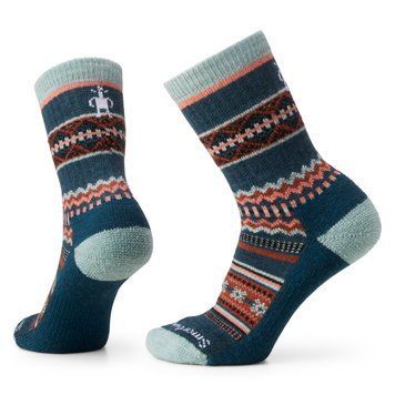 Носки мужские Smartwool Everyday Snowed In Sweater Crew, Twilight Blue, 38-41 (M) (SW SW002186.G74-M)