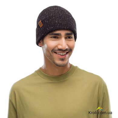 Тепла зимова шапка Buff Knitted Hat Kort Black (BU 118081.999.10.00)