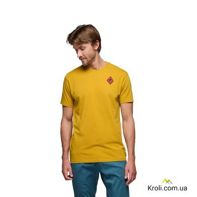 Футболка чоловіча Black Diamond M Mono Pocket SS Tee, Amber, M (BD 7302592007MED1)