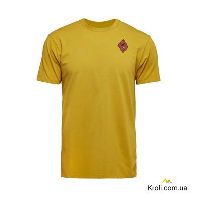 Футболка чоловіча Black Diamond M Mono Pocket SS Tee, Amber, M (BD 7302592007MED1)