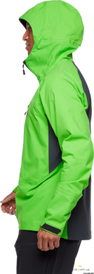 Чоловіча куртка Black Diamond Dawn Patrol Hybrid Shell, M - Vibrant Green (BD 7450043048MED1)