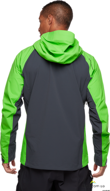 Чоловіча куртка Black Diamond Dawn Patrol Hybrid Shell, M - Vibrant Green (BD 7450043048MED1)