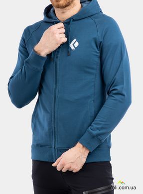 Кофта чоловіча Black Diamond M Chalked Up Full Zip Hoody, Azurite, XL (BD 7301084022XLG1)