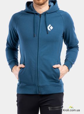 Кофта чоловіча Black Diamond M Chalked Up Full Zip Hoody, Azurite, XL (BD 7301084022XLG1)