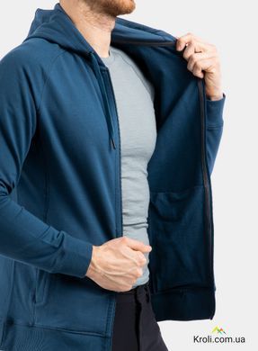 Кофта чоловіча Black Diamond M Chalked Up Full Zip Hoody, Azurite, XL (BD 7301084022XLG1)