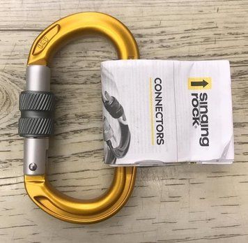 Карабин Singing Rock Oxy Screw, gold (SR K0122EE05)