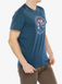 Футболка чоловіча Rab Stance Alpine Peak, Orion Blue, L (RB QCC-03-ORB-LRG)